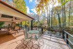 Outside dining next to beautiful Chattahoochee River